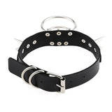 Spiked Choker Punk Rock Collar Goth Necklaces Leather Studded Choker