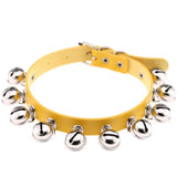 Women Punk Gothic Leather Choker Heart Necklace