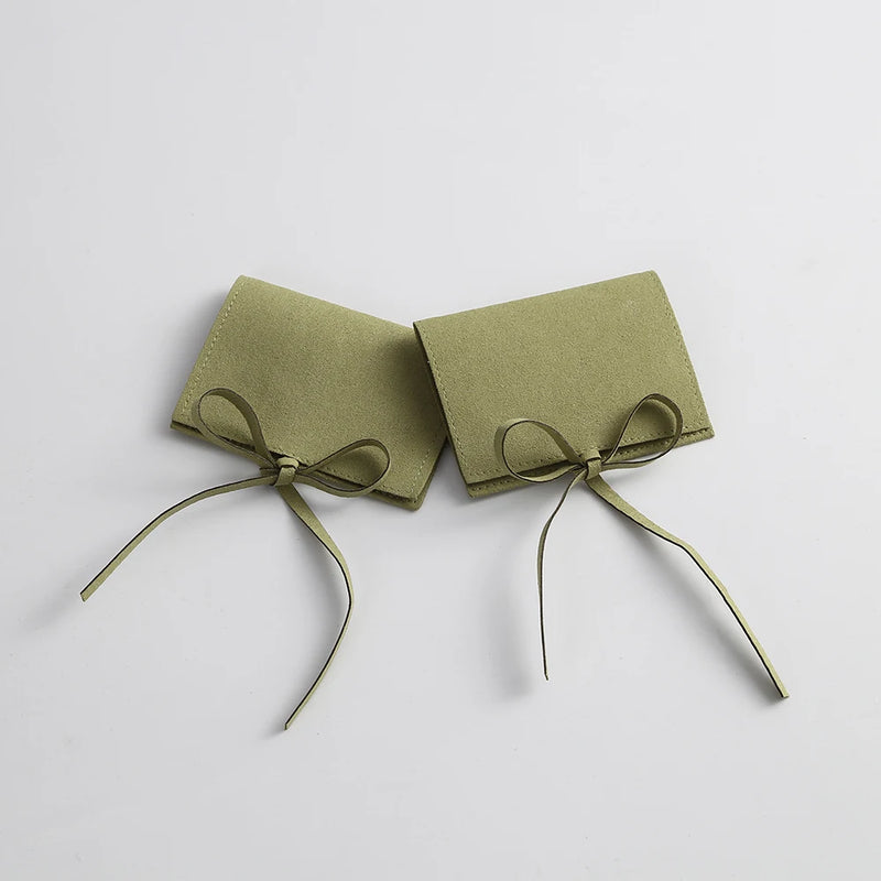 Micro Fiber Suede Envelope Jewelry Pouches Gift Bags