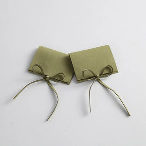 Micro Fiber Suede Envelope Jewelry Pouches - Set of 10