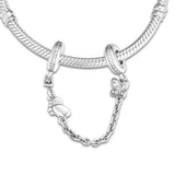 Decorative Butterflies Safety Chain S925 for Women DIY