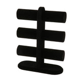 3 Tier Jewelry Storage Rack Suede Room Decor