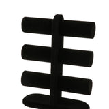 3 Tier Jewelry Storage Rack Suede Room Decor