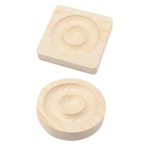 Wooden Jewelry Display Tray Bead Pendant Showcase Bracelet Holder