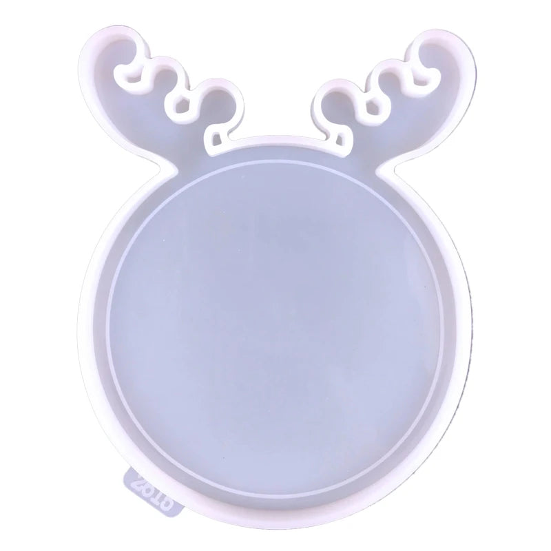 CAT Deer Picture Frame Mold Jewelry Making DIY