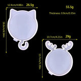 CAT Deer Picture Frame Mold Jewelry Making DIY