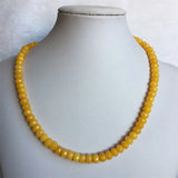 Deep Green Emeralds 5*8MM Faceted Stone Necklace Women Choker Pendant