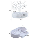Deer Earring Shelf With Drawer Jewelry Display Stand Tree Antlers