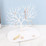 Deer Earrings Necklace Ring Pendant Bracelet Jewelry Storage
