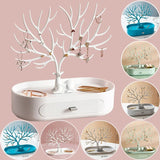 Deer Jewelry Organizer Holder Display Stand Tree Tray