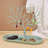 Deer Jewelry Organizer Holder Display Stand Tree Tray