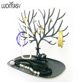 Deer Jewelry Display Stand Organizer Tray Tree Storage Racks Holder