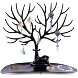 Deer Jewelry Display Stand Tree Organizer Make Up Holder