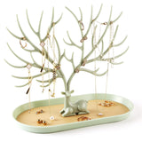 Deer Jewelry Display Stand Tree Organizer Make Up Holder