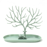 Deer Jewelry Display Stand Tree Organizer Make Up Holder