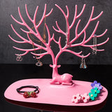 Deer Head Jewelry Organizer Display Stand