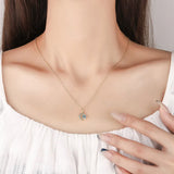 Deer Horn Stars Linked Hearts Flower Bird Pearls Moon Choker Necklace