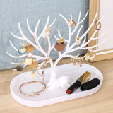 Deer Jewelry Display Stand Holder Organizer Makeup Decoration
