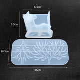 Deer Stand Silicone Resin Molds for Earrings