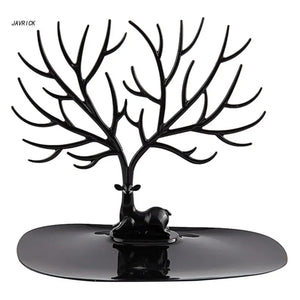 Deer Tray Tree Storage Racks Organizer Jewelry Shelf Holder