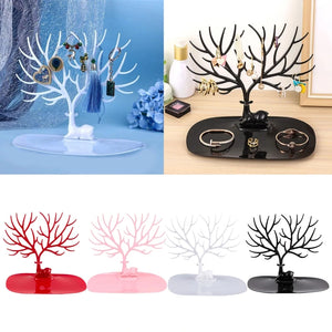 Deer Tray Tree Storage Racks Organizer Jewelry Shelf Holder