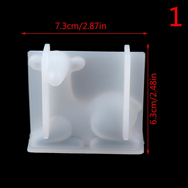 Deer Horns Silicone Mold for Jewelry Storage