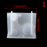Deer Horns Silicone Mold for Jewelry Storage