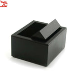 Plastic Cufflinks Box Men Shirt Cufflinks Carrying Case Organizers