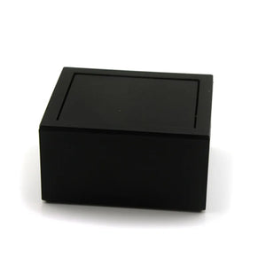 Plastic Cufflinks Box Men Shirt Cufflinks Carrying Case Organizers