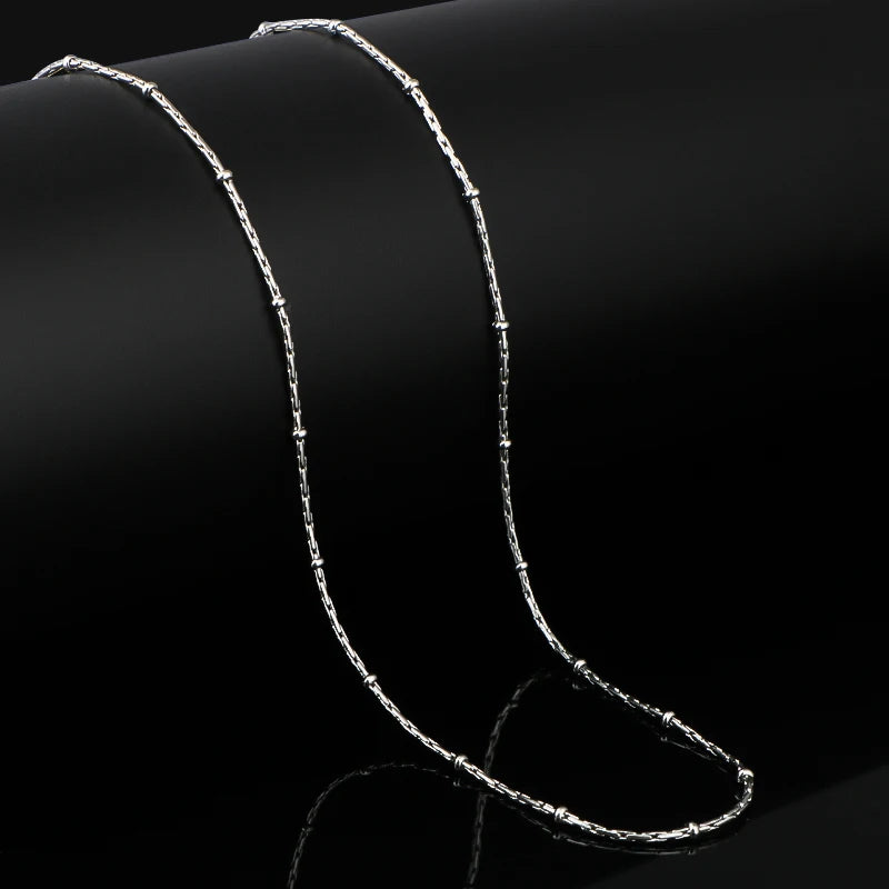 Bohemia Jewelry Silver Chain Pendant Choker for Women