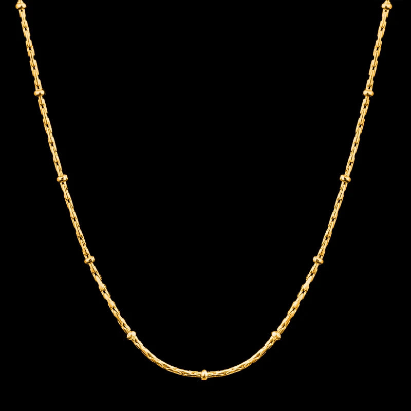 Bohemia Jewelry Silver Chain Pendant Choker for Women