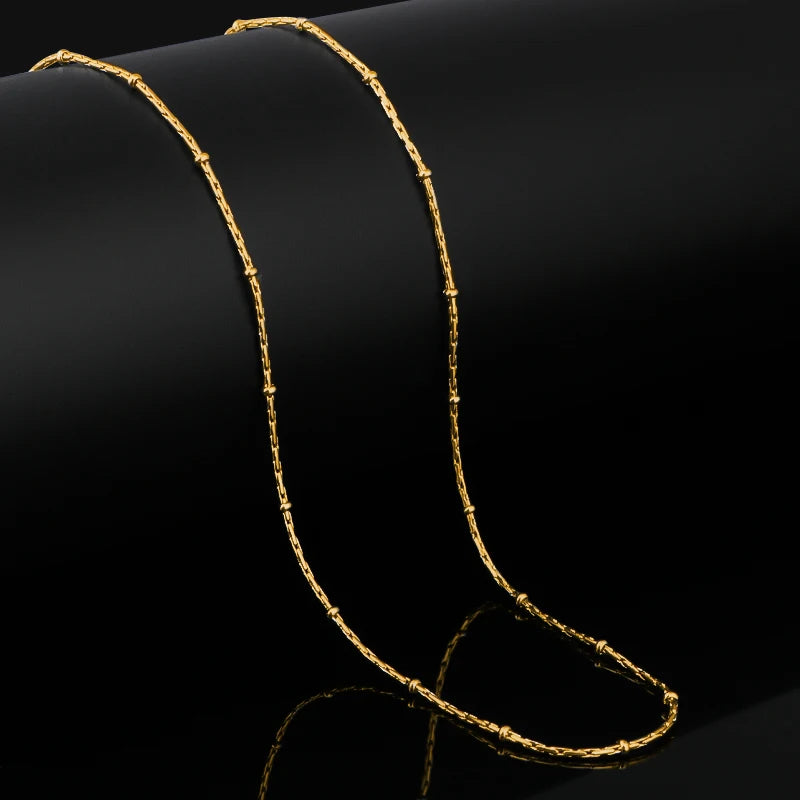 Bohemia Jewelry Silver Chain Pendant Choker for Women