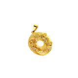 Delicate 14K Yellow Pendant for Women Men Wedding