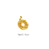 Delicate 14K Yellow Pendant for Women Men Wedding
