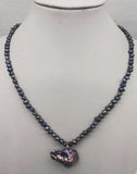 South Sea Baroque Pearl Pendant Necklace 18 Inch Fine Jewelry