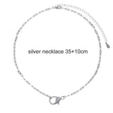 925 Sterling Silver Classic Lobster Charm Bracelet with Clear CZ Cubic Zirconia
