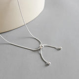 925 Sterling Silver Necklace Beads Snake Bracelet Beads Necklace