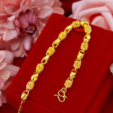 Delicate Bracelets for Women Geometry Hollowed Out Wedding Jewelry
