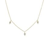 925 Sterling Silver Evil Eye Charm Choker Necklace