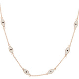 925 Silver Evil Eye Necklace for Girlfriend
