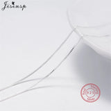 925 Silver Necklace Vintage Gingko Leaf Pendant Chain