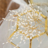 Delicate Hand Beads Hair Sticks Flowers Hairpin Bridal Wedding Hair Accessories