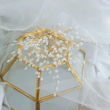Delicate Hand Beads Hair Sticks Flowers Hairpin Bridal Wedding Hair Accessories
