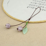 Lily of the Valley Coloured Glaze Keychain Phone Lanyard Accessory