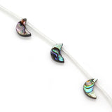 Abalone Shell Moon Beads 8x12mm for Moon God Jewelry DIY