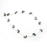 Abalone Shell Moon Beads 8x12mm for Moon God Jewelry DIY