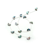 Abalone Shell Moon Beads 8x12mm for Moon God Jewelry DIY