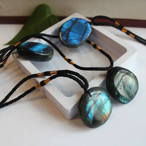 Labradorite Moonstone Necklace Healing Stone