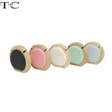 Wooden Pu Leather Jewelry Organizer Holder Necklace Pendant Display Stand