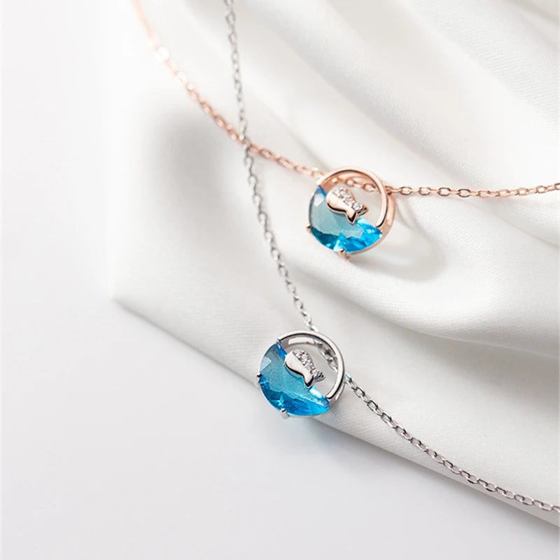 Lovely Fish Necklace Sea Ocean Elements Pendant Necklaces